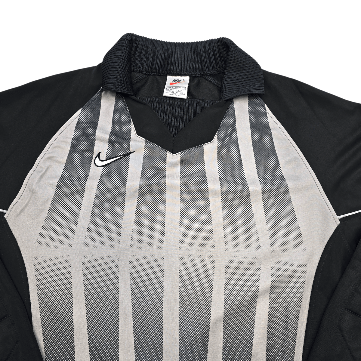 2000s Template Goal Keeper Football Shirt (M) Nike 1 (Grey) - Football Finery - FF302594