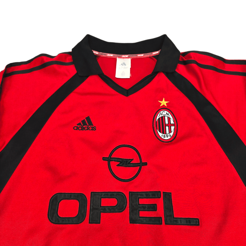2001/02 AC Milan Third Football Shirt (L) Adidas 7 Shevchenko - Football Finery - FF301228