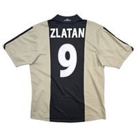 2001/02 Ajax Away Football Shirt (L) Adidas 9 Ibrahimovic - Football Finery - FF303613