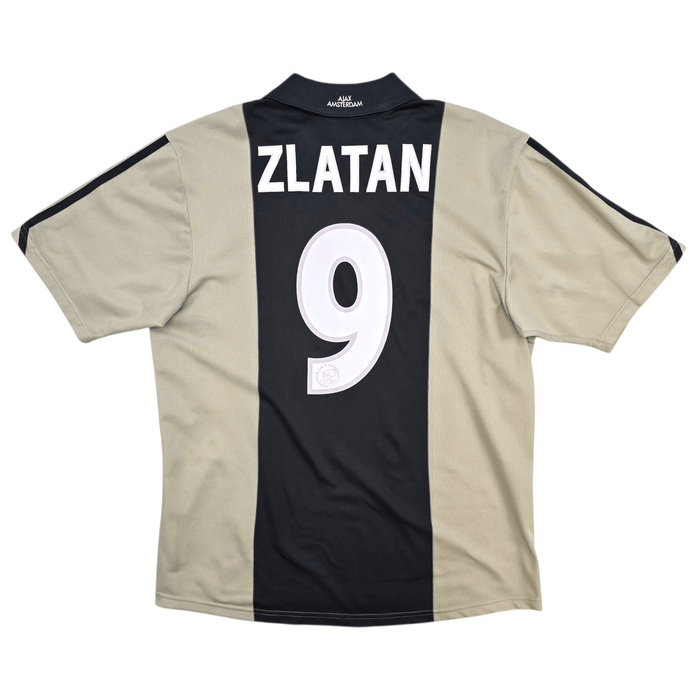 2001/02 Ajax Away Football Shirt (L) Adidas 9 Ibrahimovic - Football Finery - FF303613