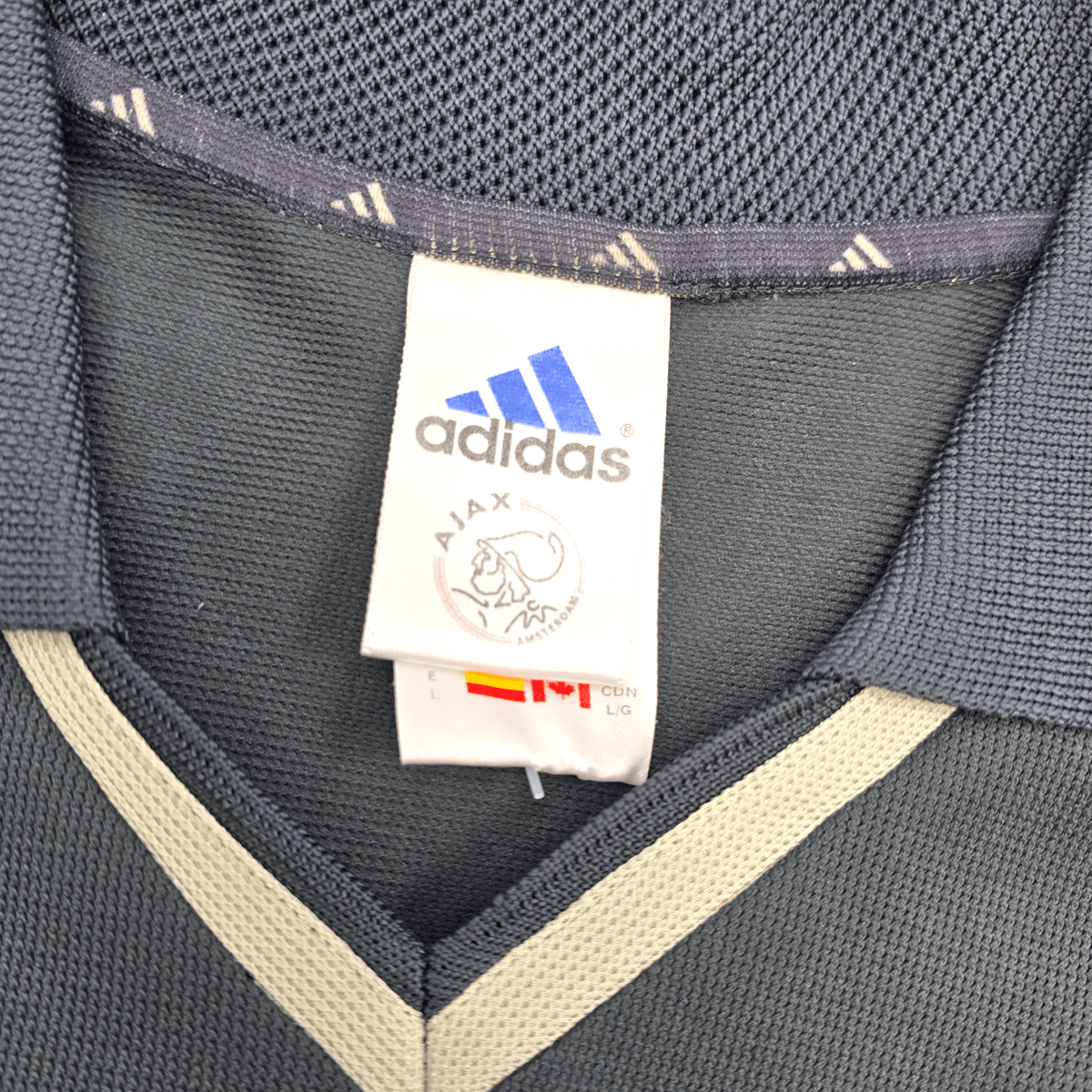 2001/02 Ajax Away Football Shirt (L) Adidas 9 Ibrahimovic - Football Finery - FF303613