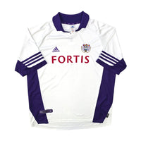 2001/02 Anderlecht Home Football Shirt (2XL) Adidas - Football Finery - FF307295