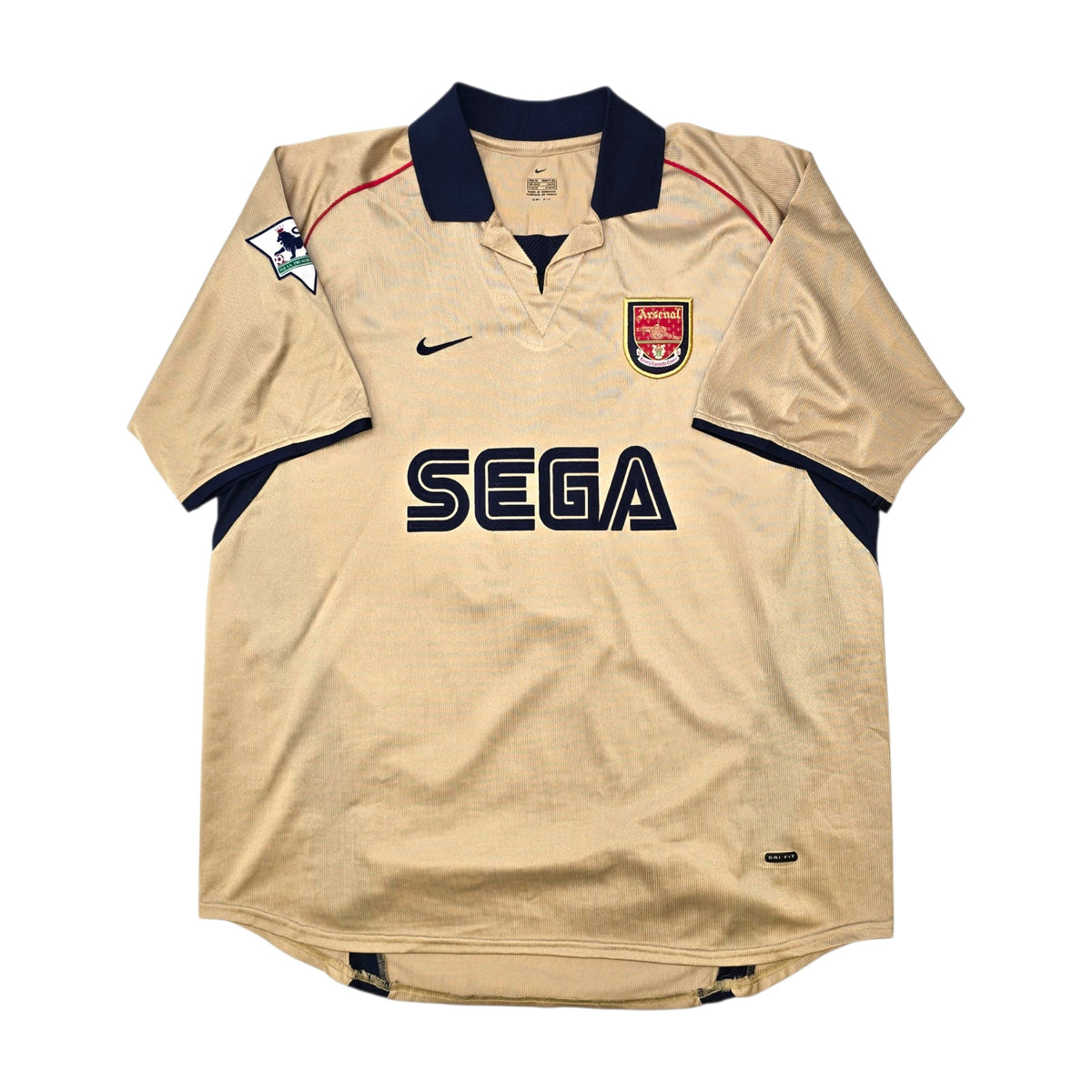 2001/02 Arsenal Away Football Shirt (XL) Nike 8 Ljungberg - Football Finery - FF306899