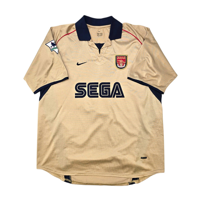 2001/02 Arsenal Away Football Shirt (XL) Nike 8 Ljungberg - Football Finery - FF306899