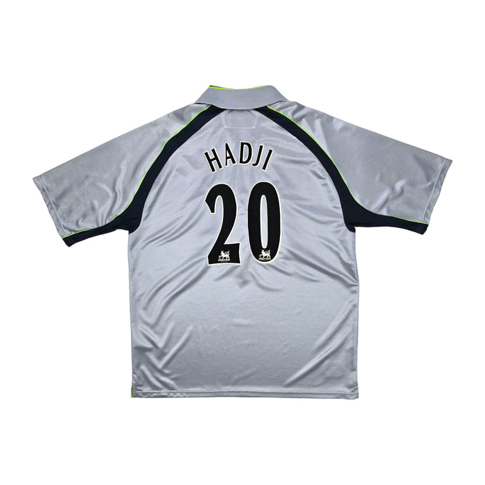 2001/02 Aston Villa Away Football Shirt (2XL) Diadora #20 Hadji - Football Finery - FF203773