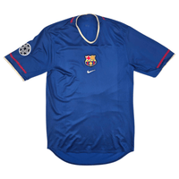 2001/02 Barcelona Third Football Shirt (XL) Nike 10 Rivaldo - Football Finery - FF301125