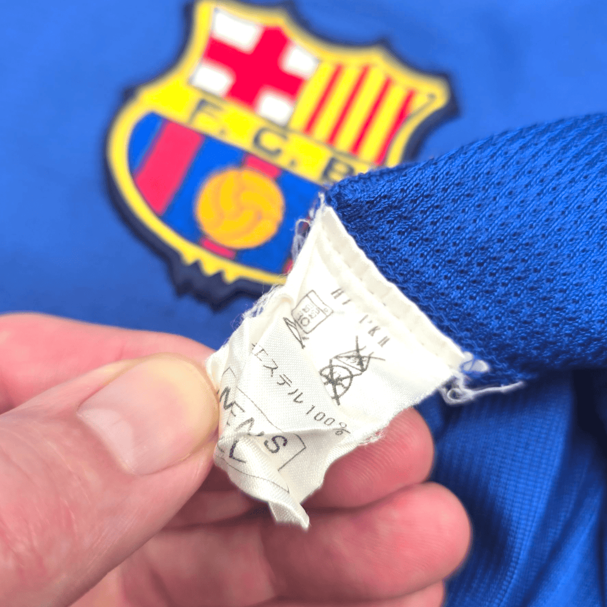 2001/02 Barcelona Third Football Shirt (XL) Nike 10 Rivaldo - Football Finery - FF301125