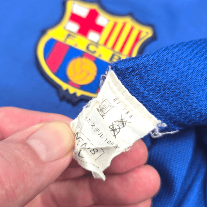 2001/02 Barcelona Third Football Shirt (XL) Nike 10 Rivaldo - Football Finery - FF301125