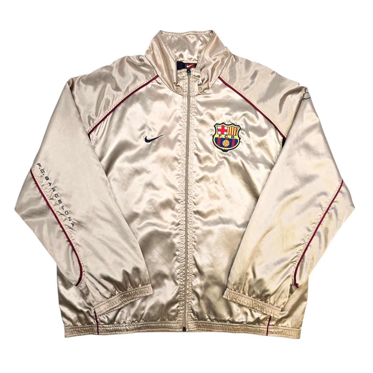 2001/02 Barcelona Training Jacket (M) Nike - Football Finery - FF307865