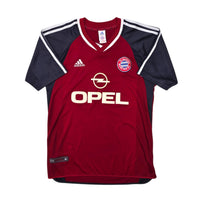 2001/02 Bayern Munich Home Football Shirt (L) Adidas 11 Effenberg - Football Finery - FF306105