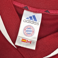 2001/02 Bayern Munich Home Football Shirt (L) Adidas 3 Lizarazu - Football Finery - FF300577