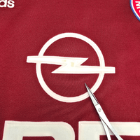 2001/02 Bayern Munich Home Football Shirt (L) Adidas 3 Lizarazu - Football Finery - FF300577