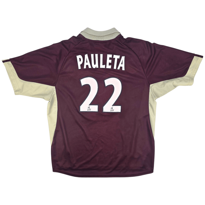 2001/02 Bordeaux Third Football Shirt (XL) Adidas 22 Pauleta - Football Finery - FF300981