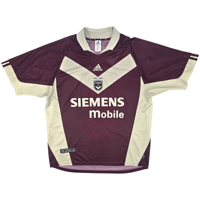 2001/02 Bordeaux Third Football Shirt (XL) Adidas 22 Pauleta - Football Finery - FF300981