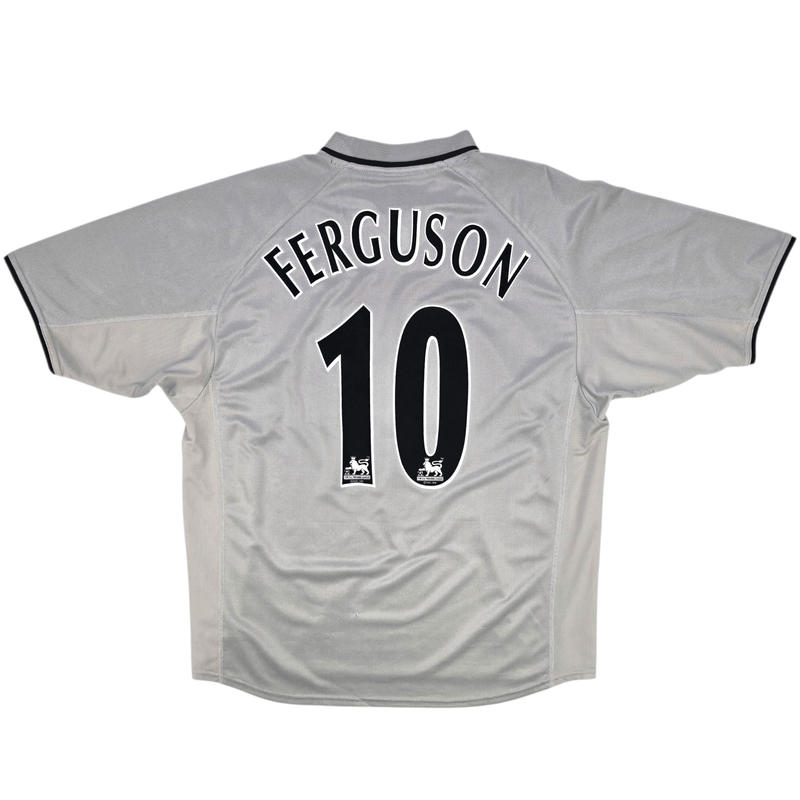 2001/02 Everton Away Football Shirt (L) Puma 10 Ferguson - Football Finery - FF301448