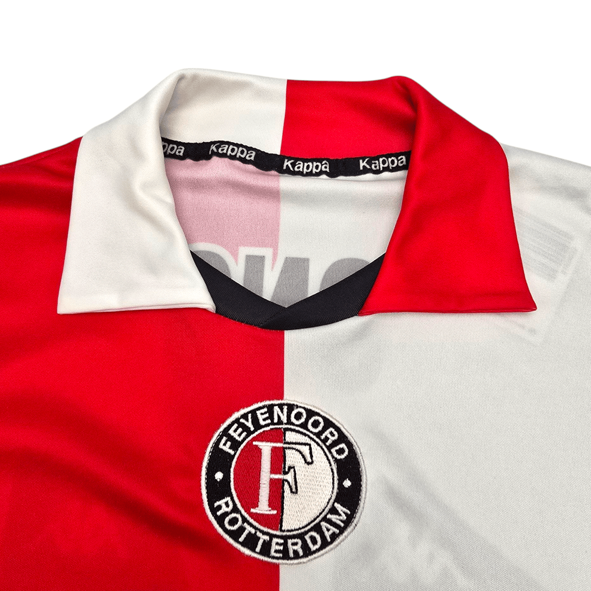 2001/02 Feyenoord Home Football Shirt (L) Kappa 14 Ono - Football Finery - FF300852