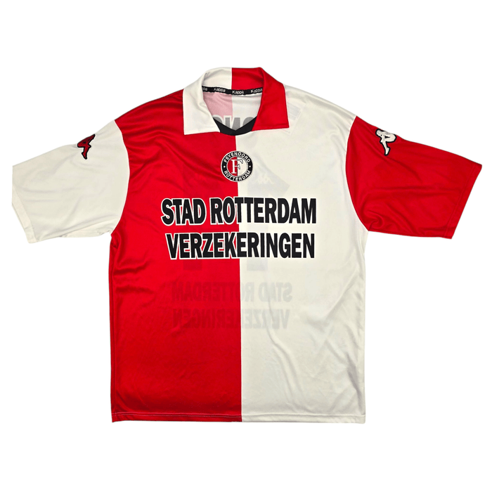 2001/02 Feyenoord Home Football Shirt (L) Kappa 14 Ono - Football Finery - FF300852