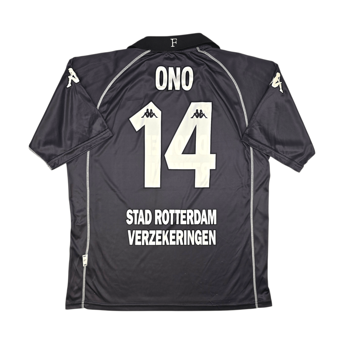 2001/02 Feyenoord Third Football Shirt (L) Kappa 14 Ono - Football Finery - FF302920