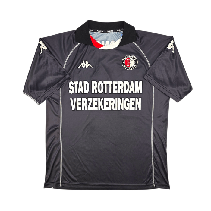 2001/02 Feyenoord Third Football Shirt (L) Kappa 14 Ono - Football Finery - FF302920