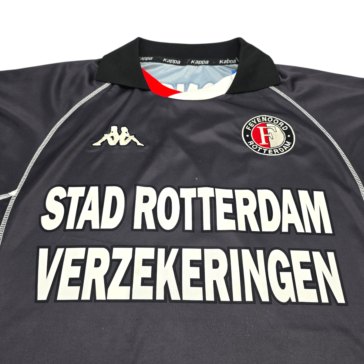 2001/02 Feyenoord Third Football Shirt (L) Kappa 14 Ono - Football Finery - FF302920