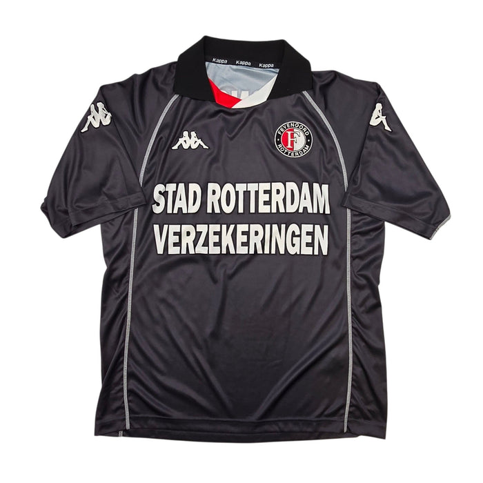 2001/02 Feyenoord Third Football Shirt (L) Kappa #14 Ono - Football Finery - FF307454