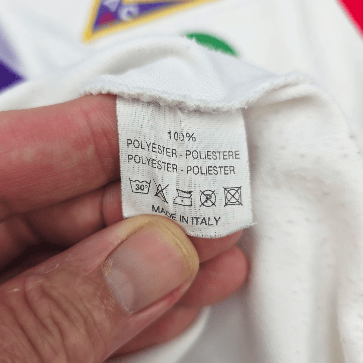 2001/02 Fiorentina Away Football Shirt (M) Mizuno 10 Morfeo - Football Finery - FF300874