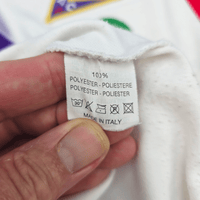 2001/02 Fiorentina Away Football Shirt (M) Mizuno 10 Morfeo - Football Finery - FF300874