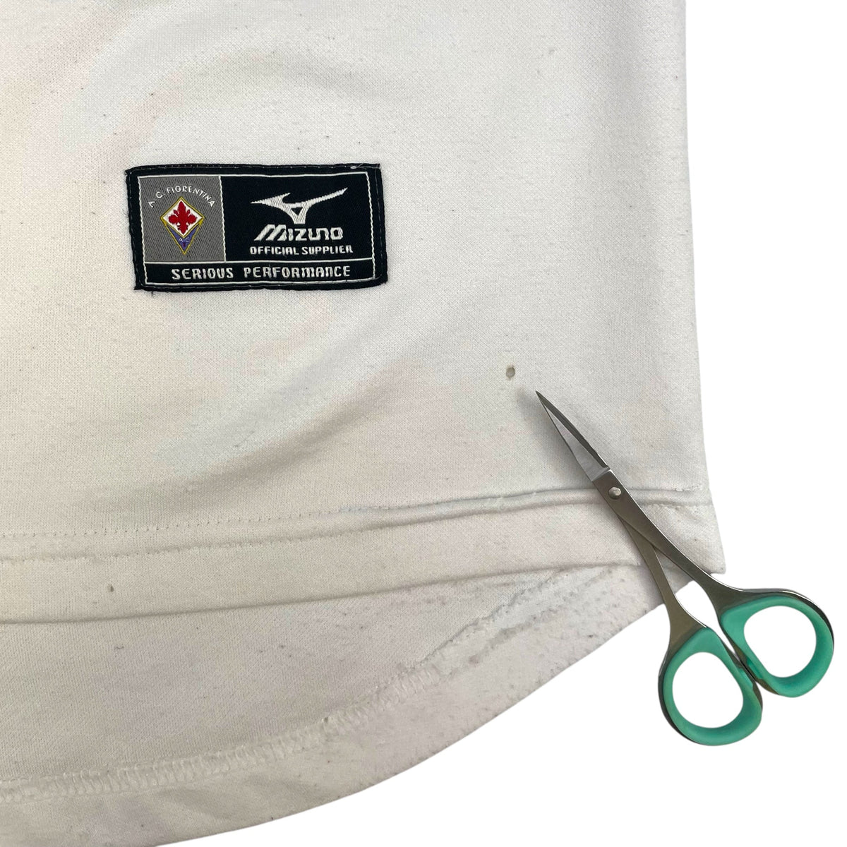 2001/02 Fiorentina Away Football Shirt (M) Mizuno 10 Morfeo - Football Finery - FF300874