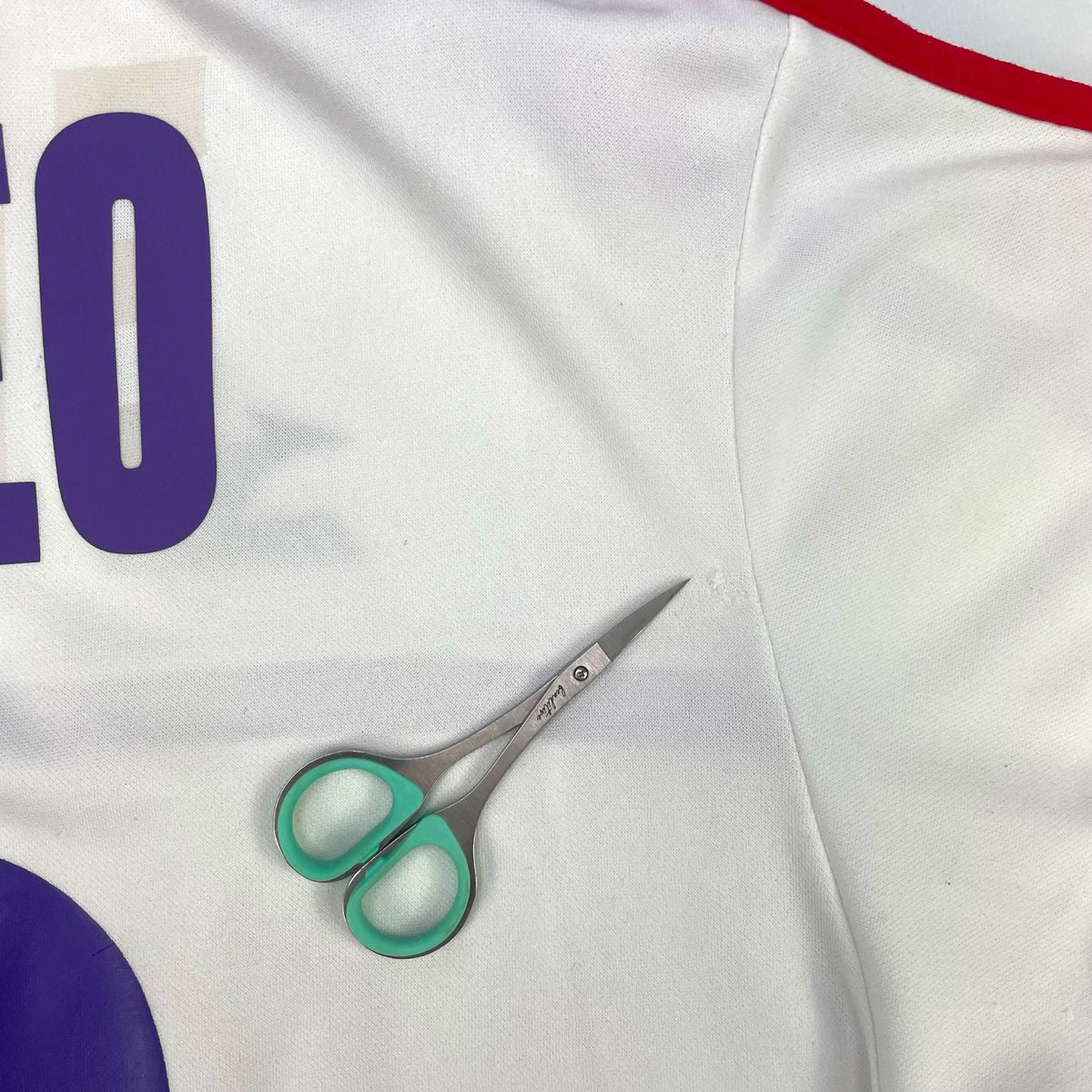 2001/02 Fiorentina Away Football Shirt (M) Mizuno 10 Morfeo - Football Finery - FF300874