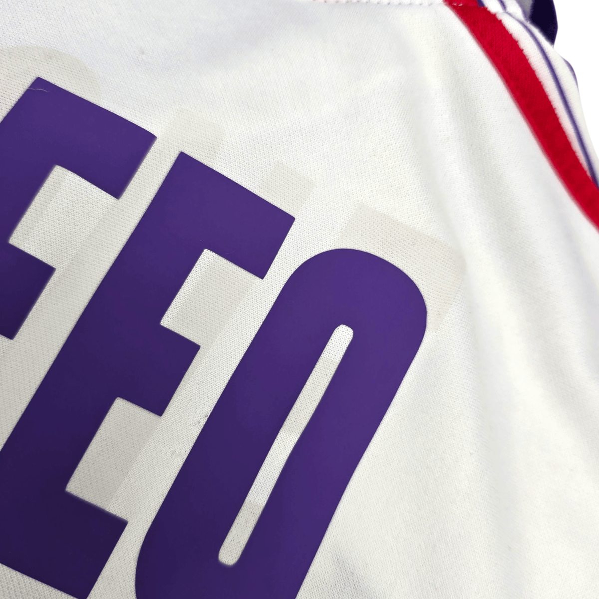 2001/02 Fiorentina Away Football Shirt (M) Mizuno 10 Morfeo - Football Finery - FF300874