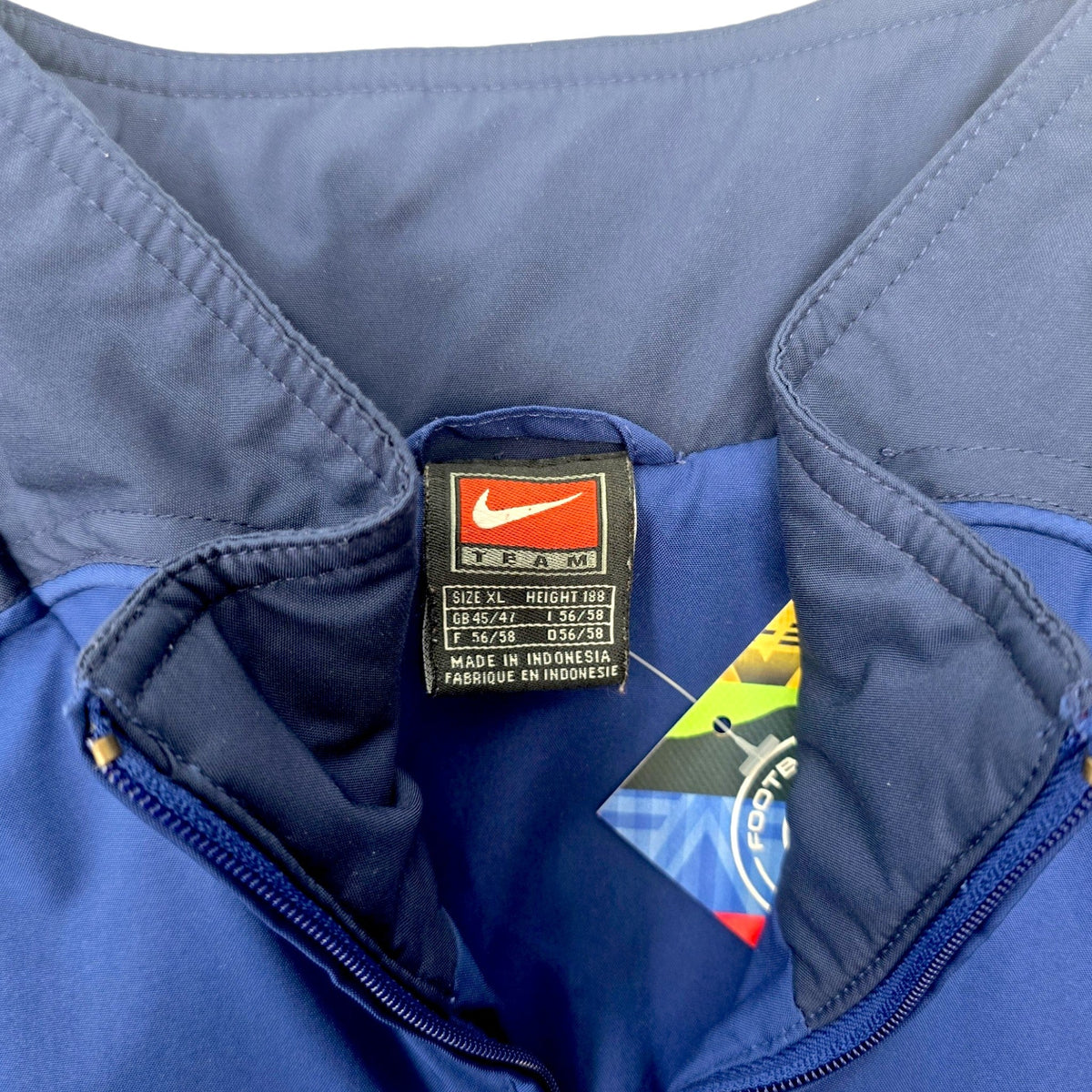 2001/02 Glasgow Rangers Bench Coat (XL) Nike - Football Finery - FF308423