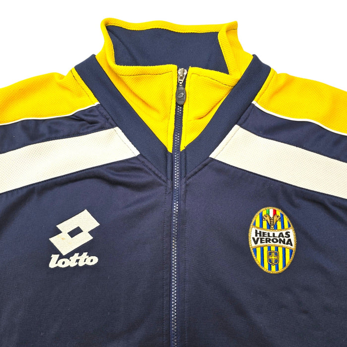 2001/02 Hellas Verona Training Jacket (L) Lotto - Football Finery - FF308219