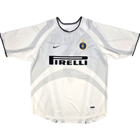 2001/02 Inter Milan Away Football Shirt (XL) Nike 9 Ronaldo - Football Finery - FF302138