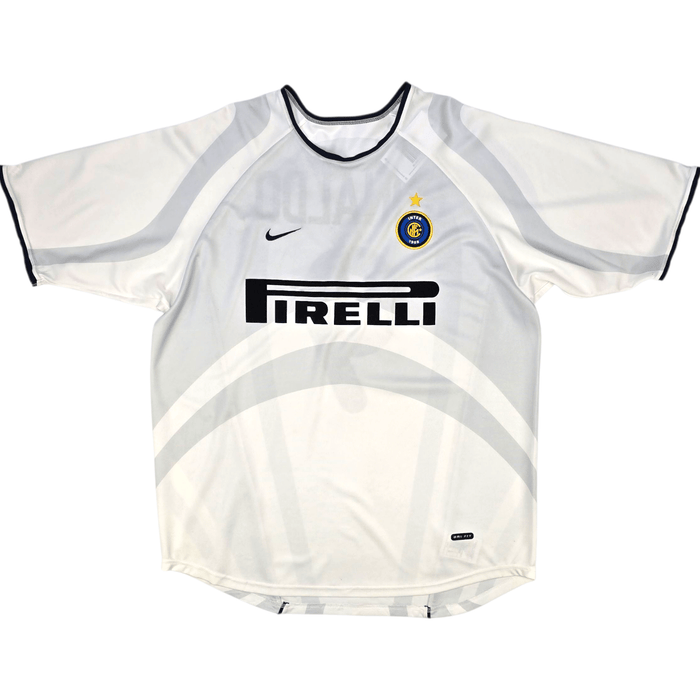 2001/02 Inter Milan Away Football Shirt (XL) Nike 9 Ronaldo - Football Finery - FF302138