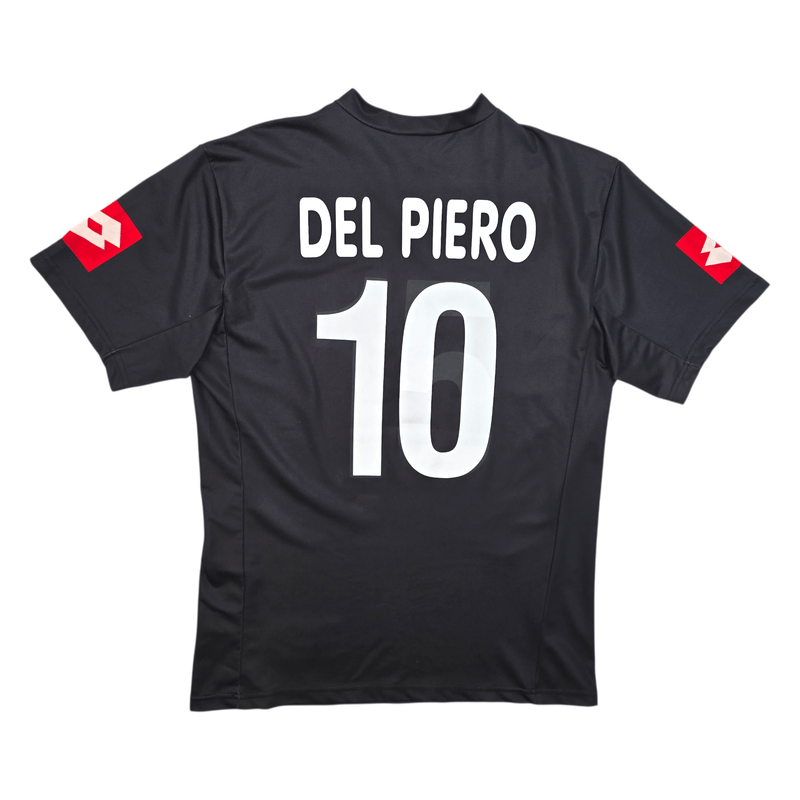 2001/02 Juventus Away Football Shirt (M) Lotto 10 Del Piero - Football Finery - FF303781