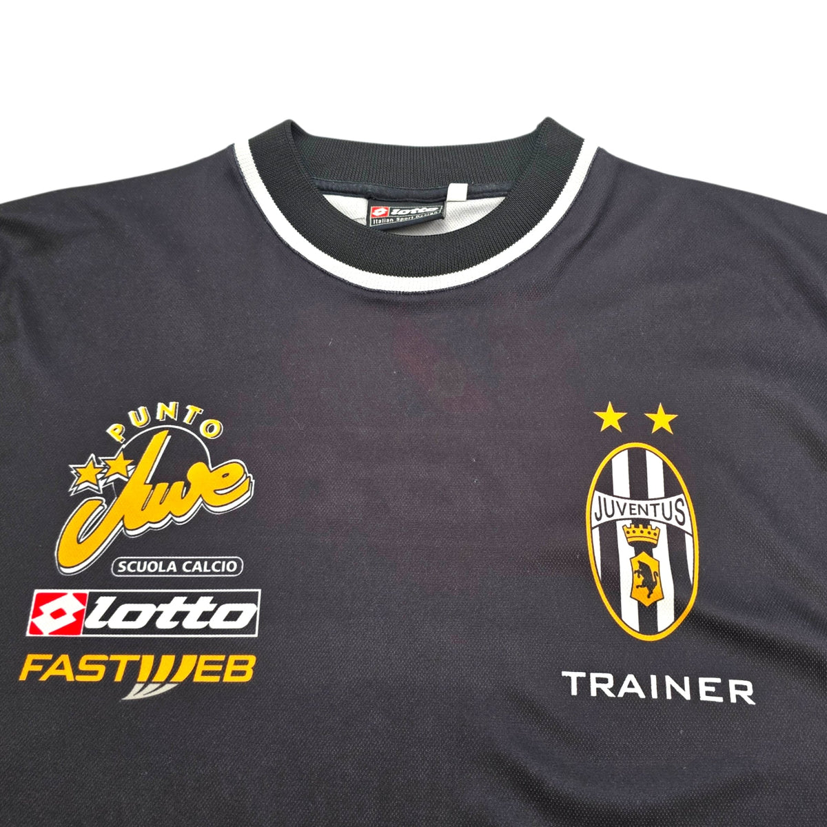 2001/02 Juventus Training Top (L) Lotto - Football Finery - FF306475