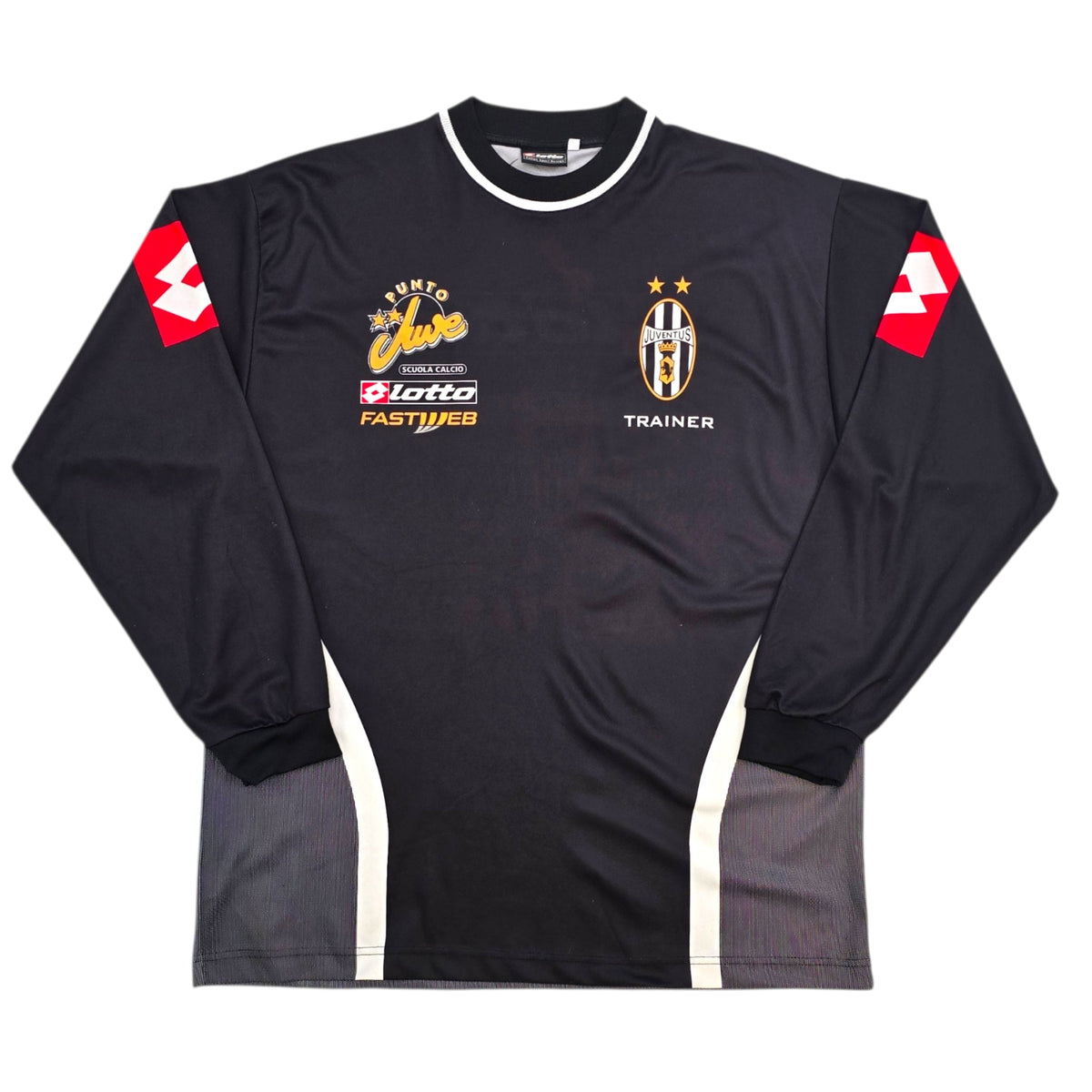 2001/02 Juventus Training Top (L) Lotto - Football Finery - FF306475