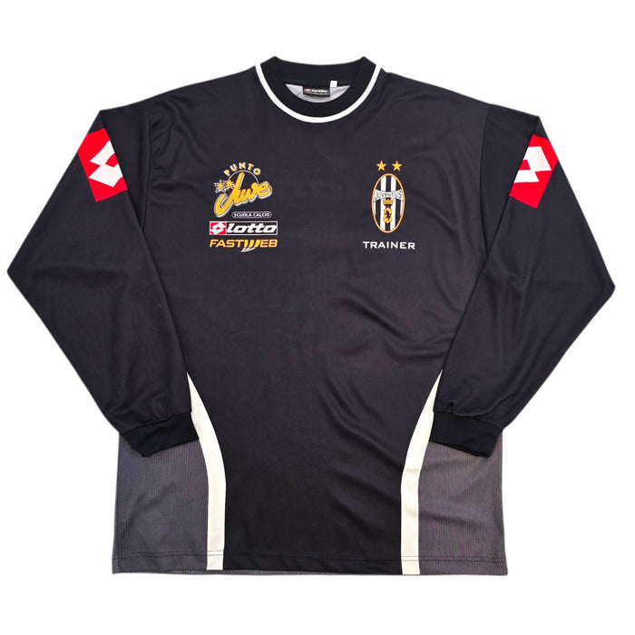 2001/02 Juventus Training Top (L) Lotto - Football Finery - FF306475