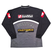 2001/02 Juventus Training Top (L) Lotto - Football Finery - FF306475
