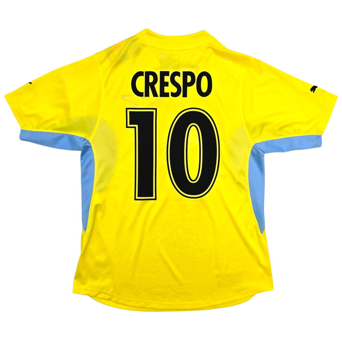 2001/02 Lazio Away Football Shirt (L) Puma 10 Crespo - Football Finery - FF305690