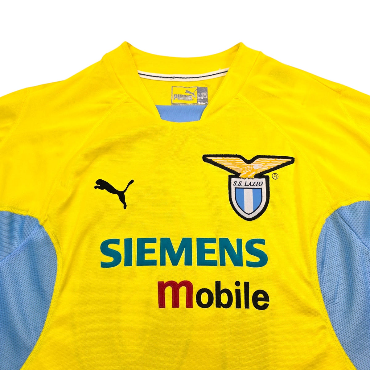 2001/02 Lazio Away Football Shirt (L) Puma 10 Crespo - Football Finery - FF305690