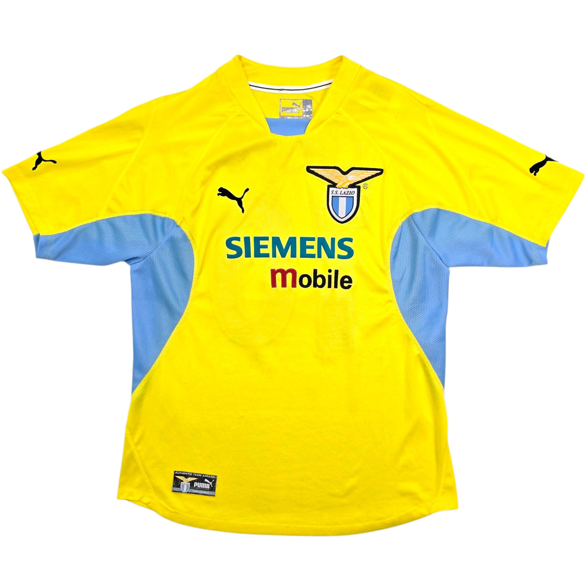 2001/02 Lazio Away Football Shirt (L) Puma 10 Crespo - Football Finery - FF305690
