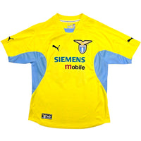 2001/02 Lazio Away Football Shirt (L) Puma 10 Crespo - Football Finery - FF305690
