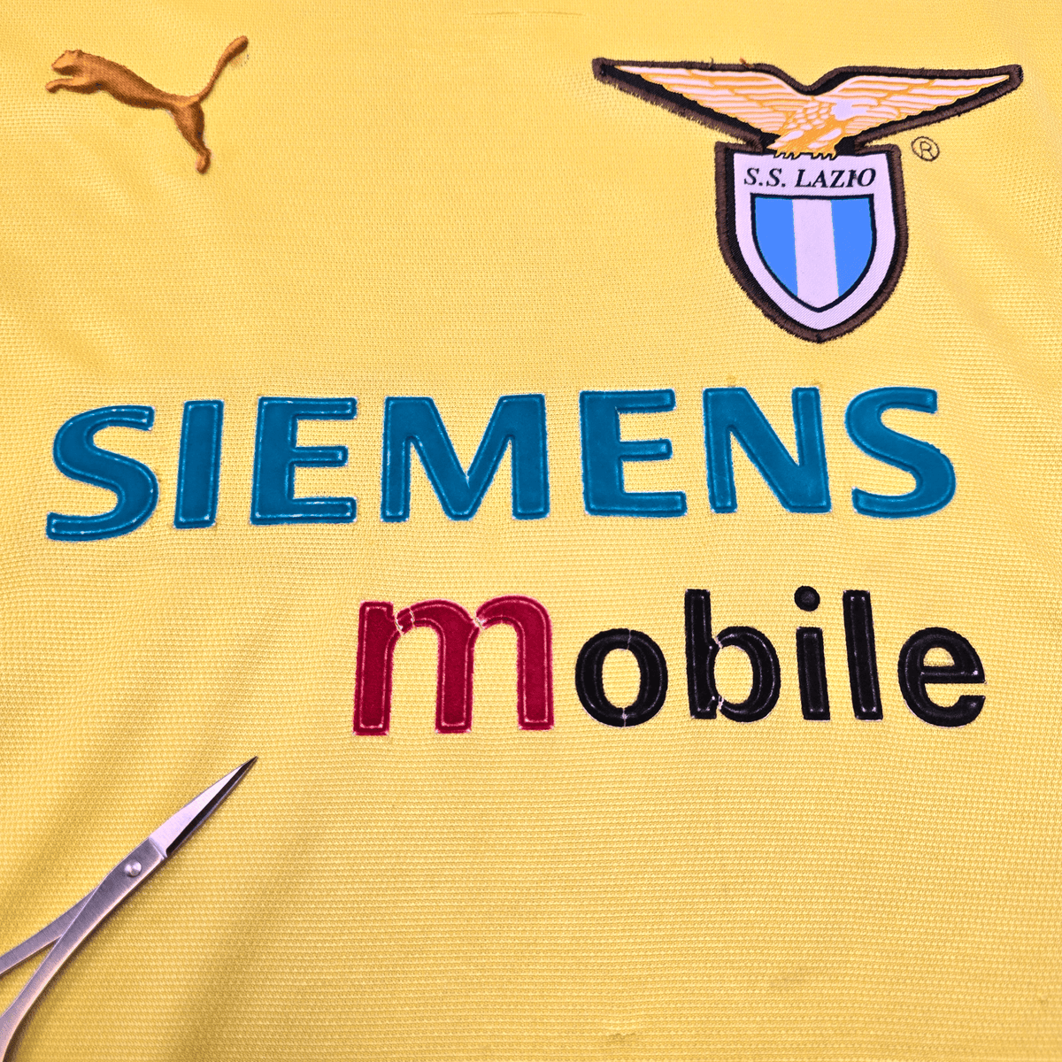 2001/02 Lazio Away Football Shirt (L) Puma - Football Finery - FF303227