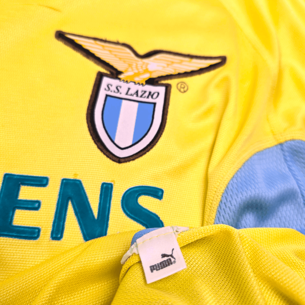 2001/02 Lazio Away Football Shirt (L) Puma - Football Finery - FF303227