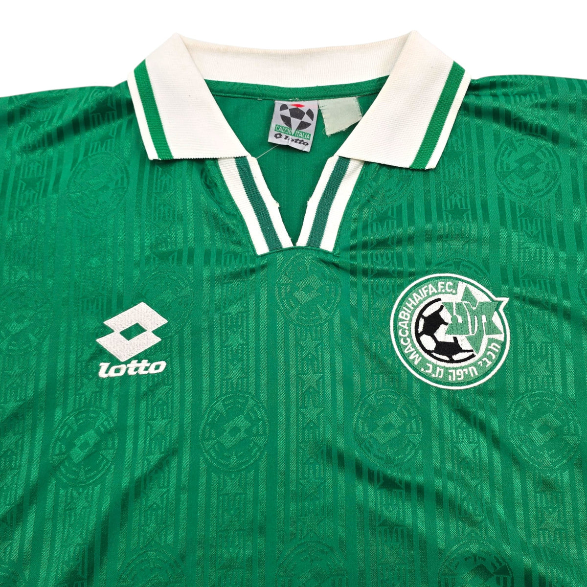 2001/02 Maccabi Haifa Home Football Shirt (L) Lotto - Football Finery - FF305624