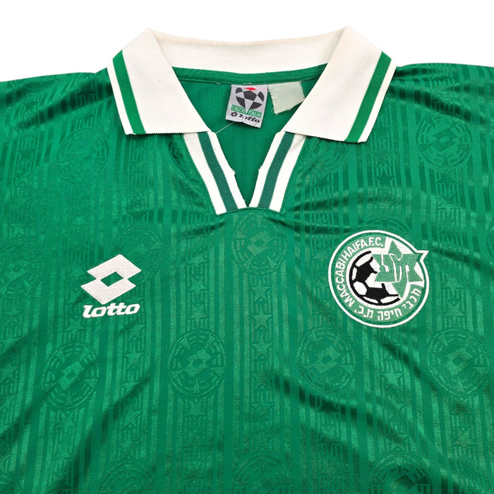 2001/02 Maccabi Haifa Home Football Shirt (L) Lotto - Football Finery - FF305624