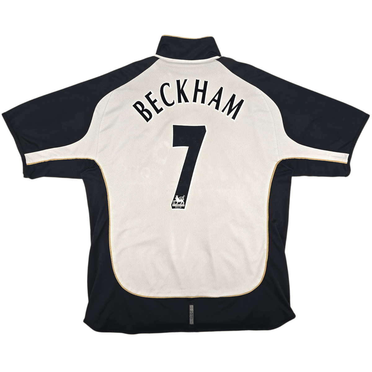 2001/02 Manchester United Away Football Shirt (2XL) Umbro 2 G.Neville | 7 Beckham - Football Finery - FF301856