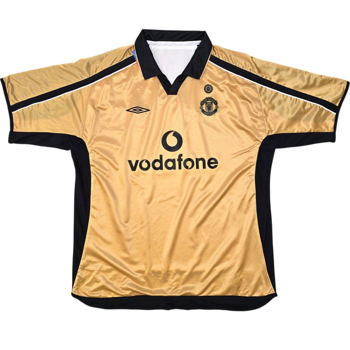 2001/02 Manchester United Away Football Shirt (2XL) Umbro (Centenary) - Football Finery - FF307007