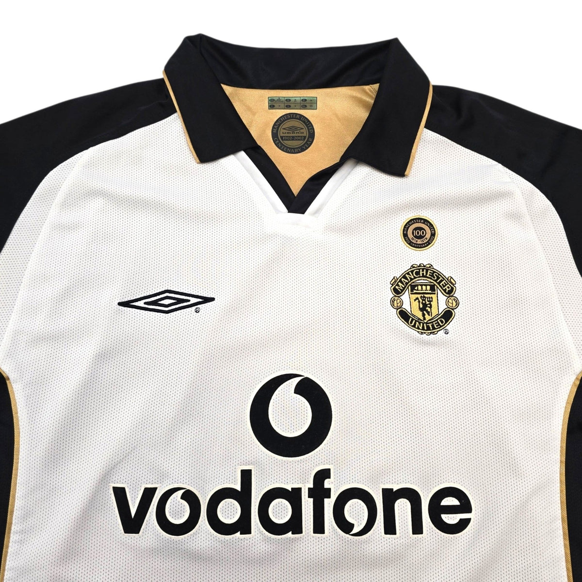 2001/02 Manchester United Away Football Shirt (M) Umbro (Centenary) - Football Finery - FF307008